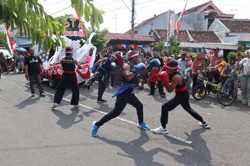 STK Boxing Kenalkan Olahraga Sambo ke Warga