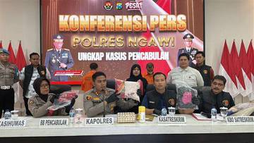 Polres Ngawi Amankan Pelaku Asusila Bermodus Pengobatan Supranatural