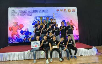 Ngawi Raih Juara Umum Kejuaraan Wushu di Jombang