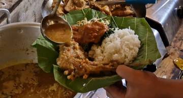 Lezatnya Nasi Pecel Ayam Lodho di Ponorogo