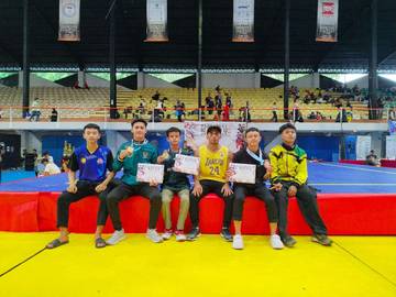 Wushu Kabupaten Madiun Raih Tiga Medali di Kejurprov