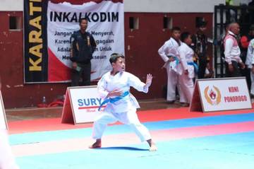 HUT TNI, Kodim Ponorogo Gelar Kejuaraan Karate 2025