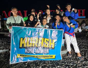 Kurash Kota Madiun Raih Tujuh Medali di Banyuwangi