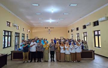 Polres Bersama Dinkes Pacitan Menggelar Pelatihan Petugas SPPG