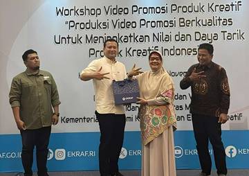 DPR RI dan Kemenparekraf Gelar Workshop Video Promosi untuk UMKM Mojokerto