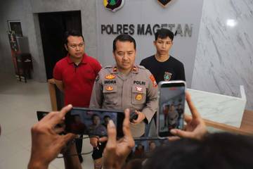 Pasutri Pelaku Curanmor Berhasil Diamankan Satreskrim Polres Magetan