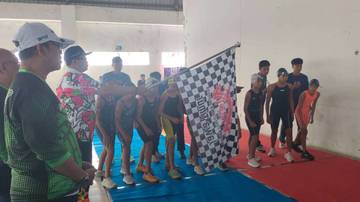 Ratusan Peserta Ikuti Kejurprov Pentathlon di Kota Madiun