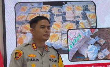 Polres Ngawi Gagalkan Peredaran Sabu Bermodus Kemasan Durian