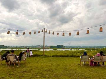 Senja Estetik di Tepian Waduk Cengklik Boyolali
