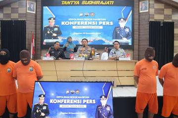 Rilis Akhir Tahun 2025, Polres Magetan Ungkap 157 Kasus Kriminal