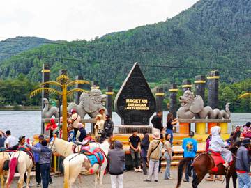 Kunjungan Wisata Telaga Sarangan Melonjak, Pemkab Magetan Perketat Pengawasan