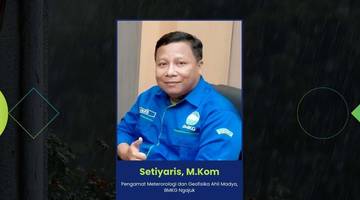 Cuaca Madiun Raya Hari Ini Hujan Sedang-Lebat