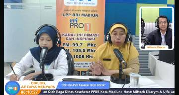 Di Kota Madiun, PSC dan PRC Kawasan Tanpa Rokok