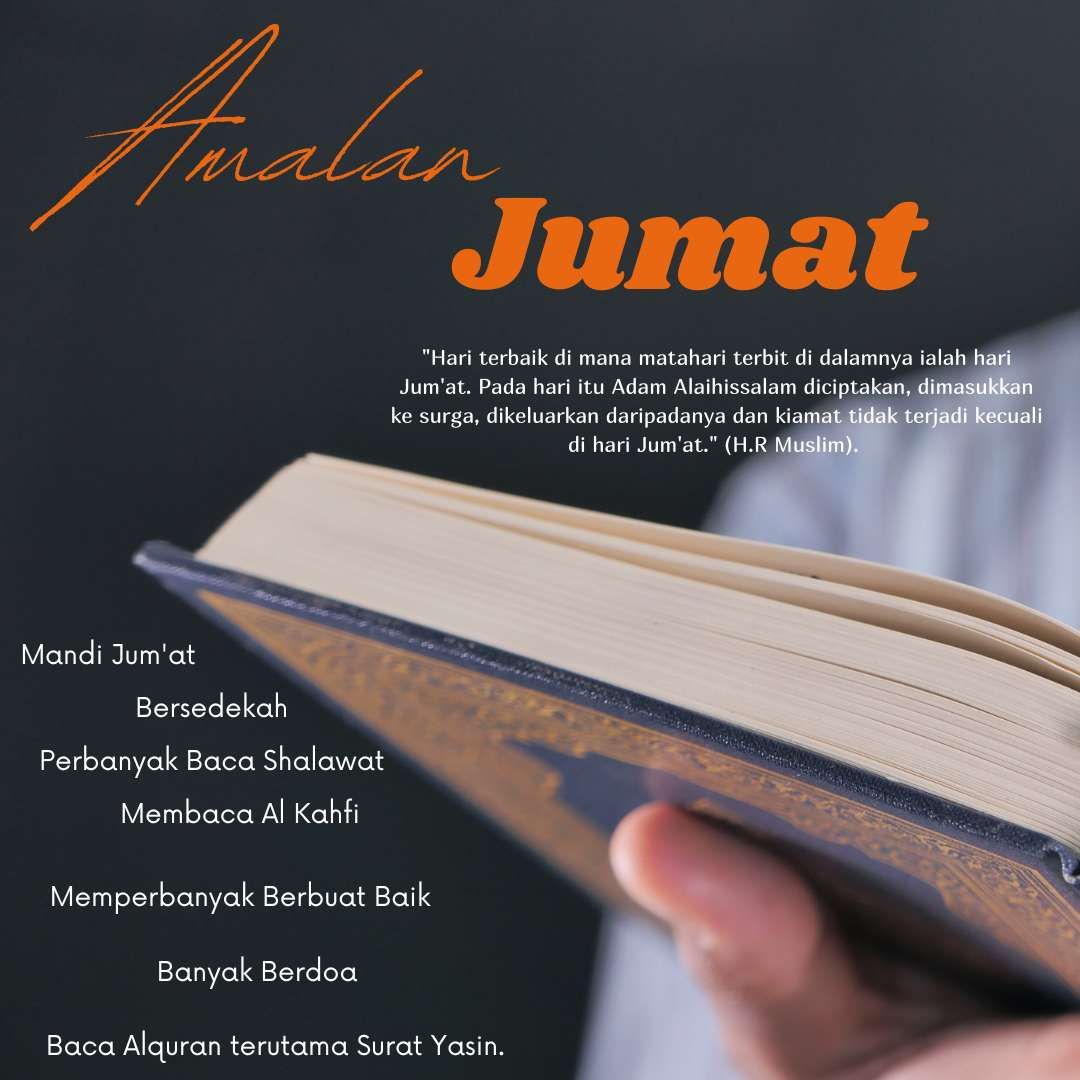 Beberapa Amalan Penting di Hari Jumat
