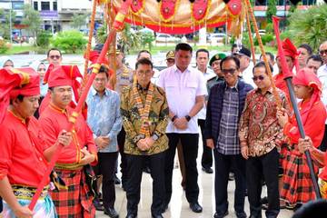 Menkebud RI Dukung Pemkab Gowa Bangun Replika Balla Lompoa 