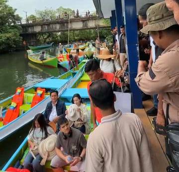 Menko Yusril Ihza Kunjungi Dua Destinasi Andalan Maros 