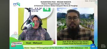 Potensi Pengembangan Geowisata di Kawasan Geopark Maros Pangkep