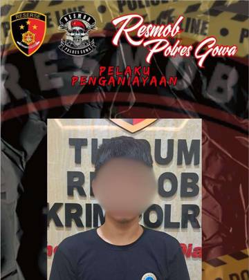 Polres Gowa Tangkap Tiga Remaja Pelaku Pengeroyokan