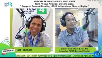 Pengaruh Personal Branding UMKM Kuliner dalam Ekonomi Digital