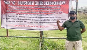 Izak Sigading Tokoh Sentral Tanah Adat Celebes-Maros