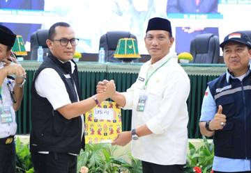 Sebanyak 179 Jemaah Haji Kloter41 Kembali ke Tanah Air