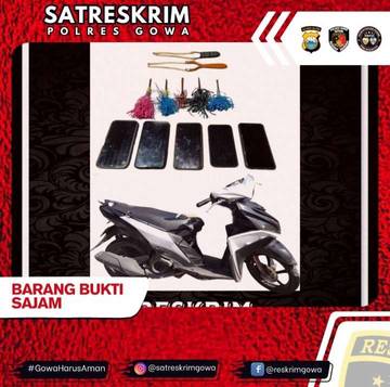 Polsek Pallangga Tangkap Dua Pelaku Penyerangan Bersenjata 