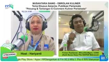 Peluang E-Commerce Mendorong Kuliner Pariwisata