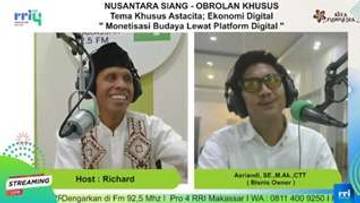 Monetisasi Budaya Sulsel Lewat Platform Digital