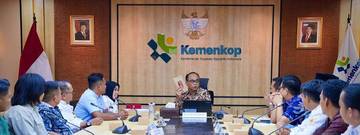 Apdesi Sulsel Temui Menkop, Bahas Pemasaran Produk Desa