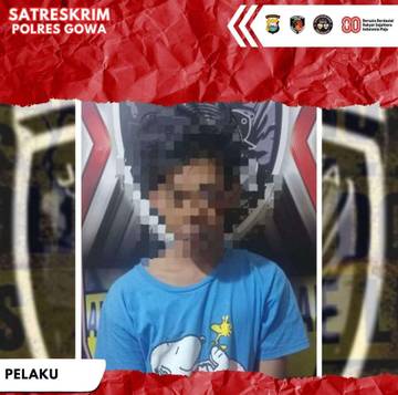 Polres Gowa Amankan Remaja Bawa Busur dan Ketapel 