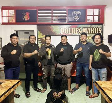 Jatanras Maros Tangkap Pelaku Penusukan di Marusu