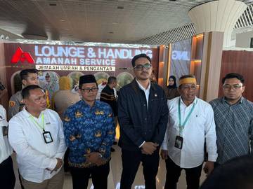 Terobosan Baru, Lounge Umrah Eksklusif Dibuka di Bandara Hasanuddin