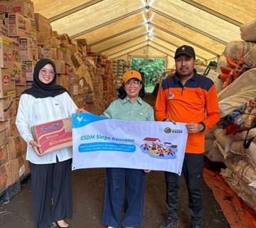 Kolaborasi PT Vale Dukung Pemulihan Korban Bencana