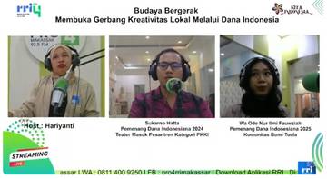 Dana Indonesiana Jadi Ruang Penguatan Kerja Budaya dari Komunitas