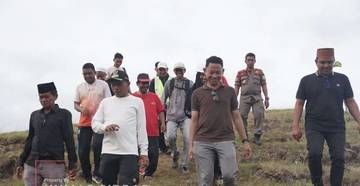 Bupati Sidrap Tinjau Infrastruktur Transmigrasi Desa Lagading