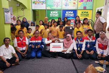 Komisaris Pertamina Tinjau Pendidikan Inklusif Sekolah SAPD Makassar