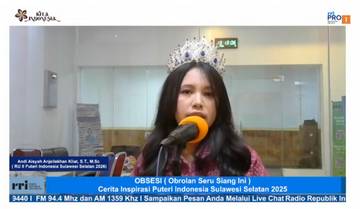 Anjalie, Inspirasi Perempuan Muda Berprestasi Sulsel