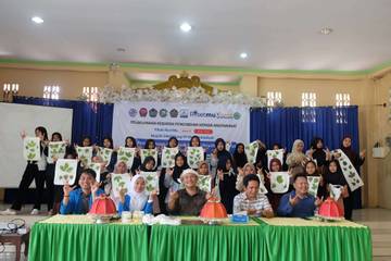 Lewat PKM, Dosen Unismuh Bekali Anak Panti Keterampilan Ecoprint