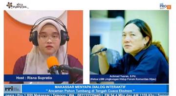 Aktivis Lingkungan Soroti Pengelolaan Pohon di Kota Makassar 