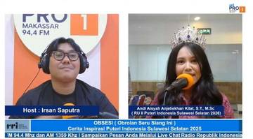 Runner Up Puteri Sulsel Dorong Perempuan Mandiri Finansial   