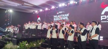 DPW PSI Sulsel Resmi Dilantik Kaesang Pangarep