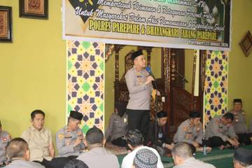 Polres Parepare Gelar Peringatan Isra Mi’raj