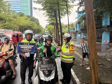 Hari Pertama Perasa Pallawa, Satlantas Gencar Edukasi Keselamatan Berlalulintas 