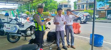 Operasi Pallawa 2026, Polres Maros Fokus Edukasi Lalulintas