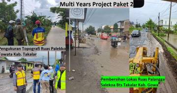 MYC Paket 2 Lakukan Pengukuran Topografipada Ruas Palekko–Towata