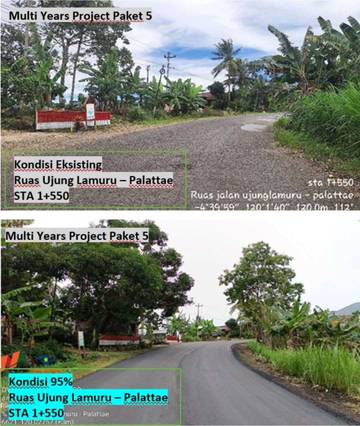 Progres Proyek Ruas Ujung Lamuru–Palattae Capai 95 Persen