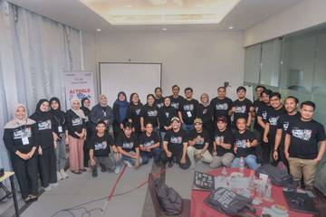 Workshop Suara dan LMC, Jurnalis Sulsel Terapkan AI