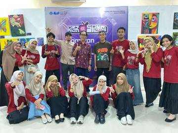 Retrospeksi 2026 Unismuh Makassar Tampilkan Karya Seni Mahasiswa