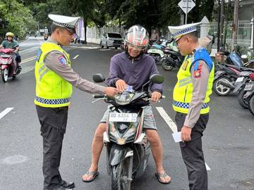 Satlantas Polres Maros Intensifkan Ops Keselamatan Pallawa