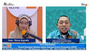 Event Karisma Nusantara Dongkrak Pariwisata Sulawesi Selatan 2026